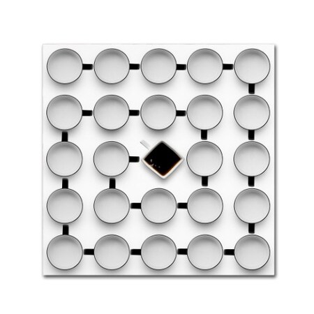Trademark Fine Art Wieteke de Kogel 'Helix 2' Canvas Art, 24x24 1X00455-C2424GG